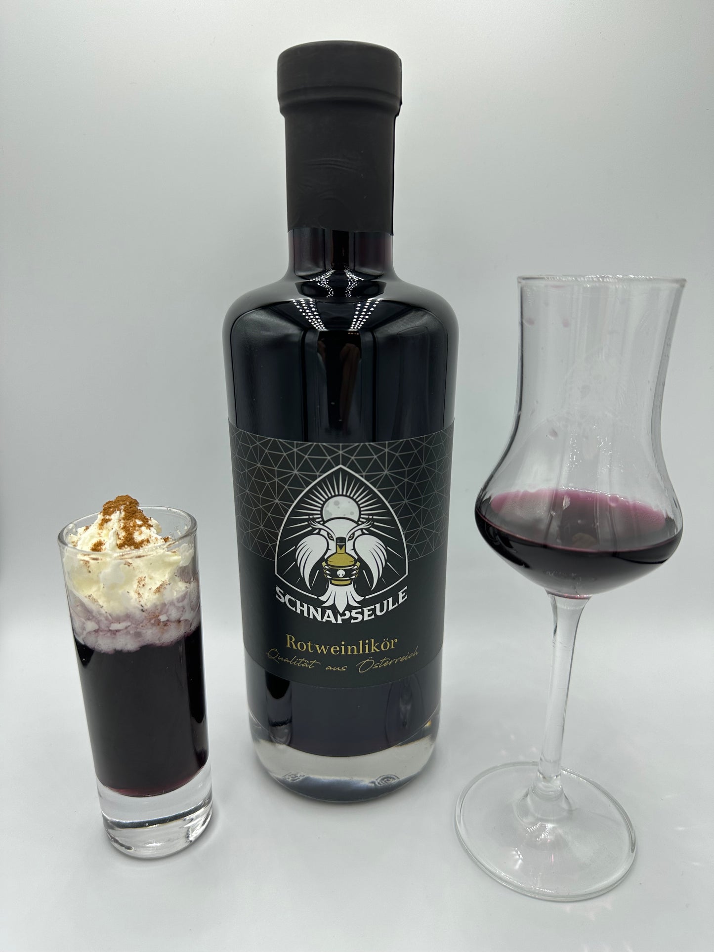 Rotweinlikör