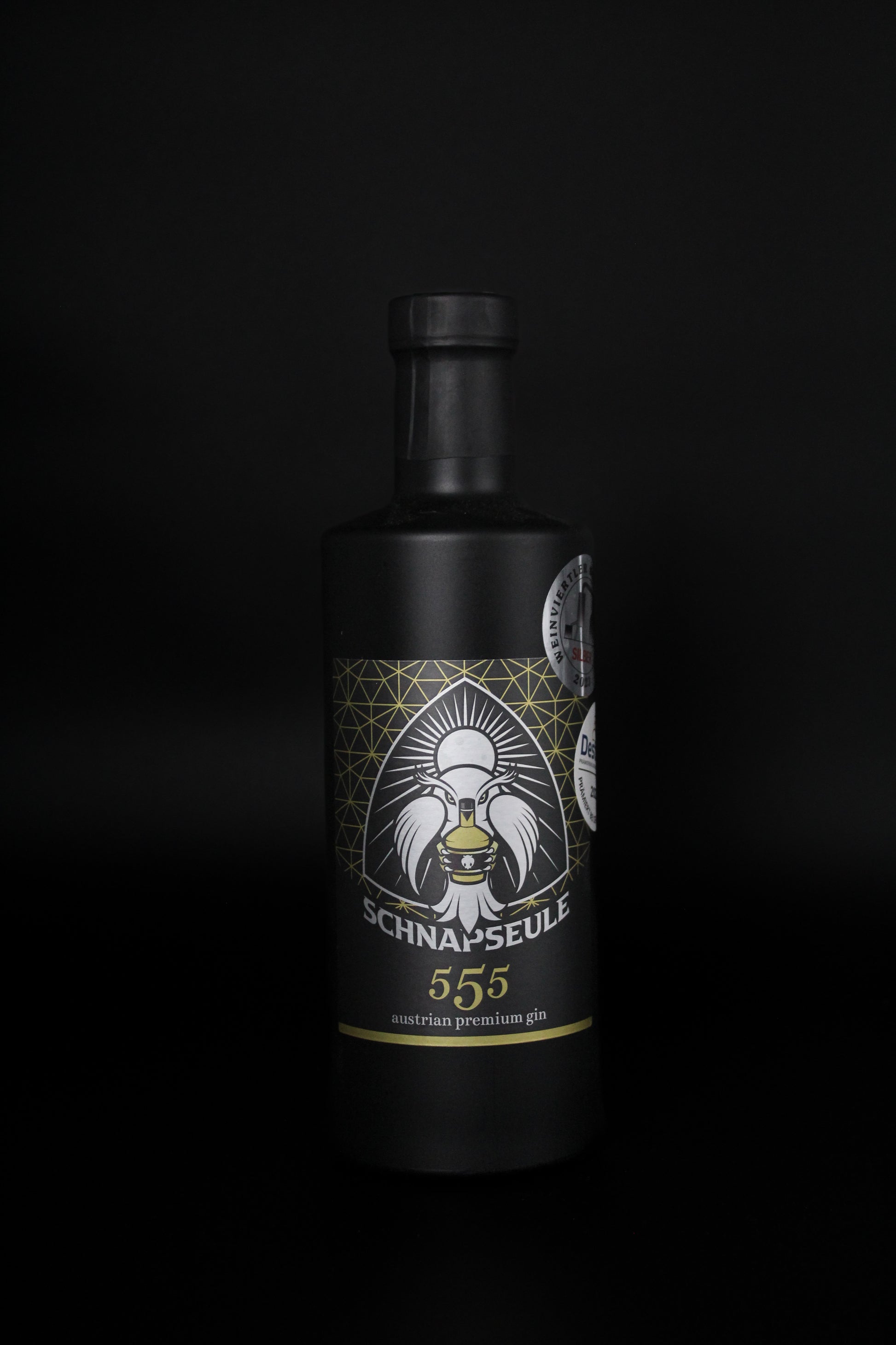 Gin 555-Gin Gintonic Schnapseule Wacholder Wacholderbeere