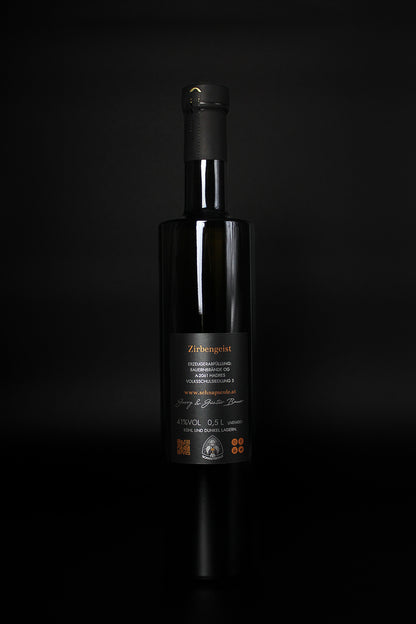 Zirbengeist - Zirbe Edelbrand Schnapseule Schnaps